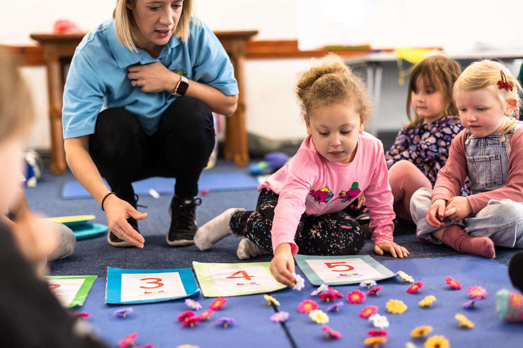 Number Train learning through play school readiness