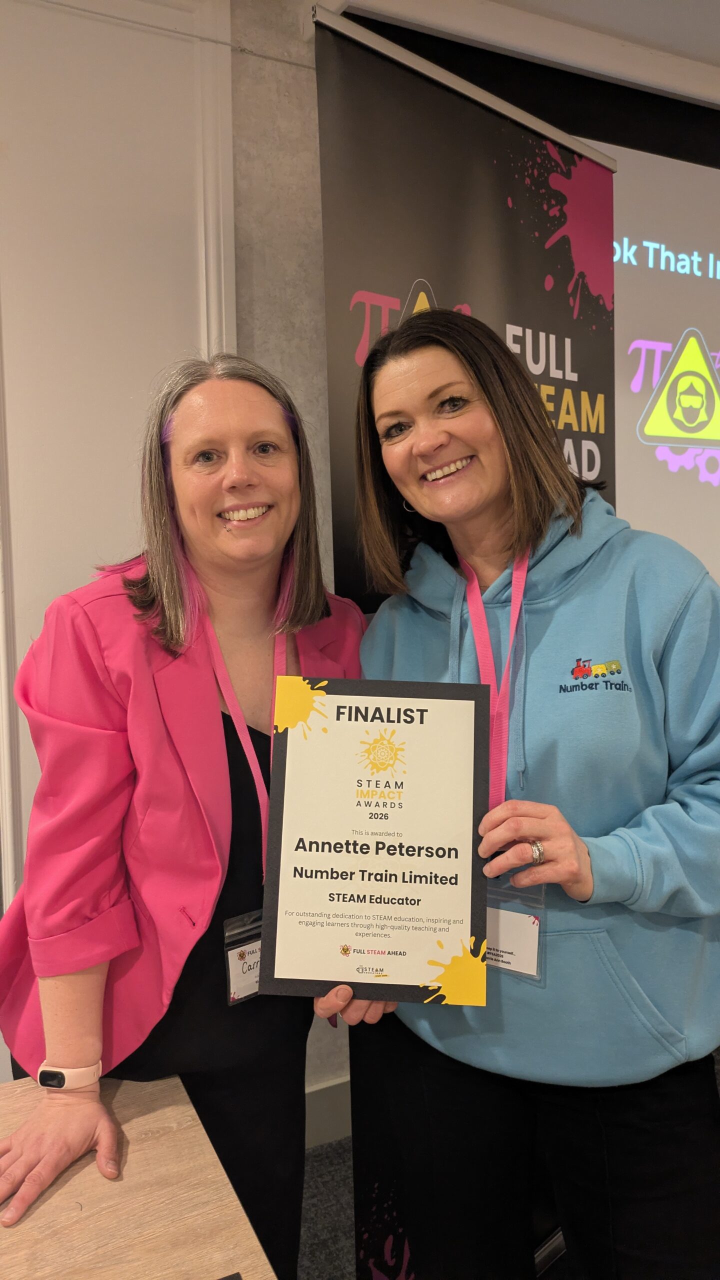 Number Train Full Steam Ahead Awards